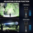 3 Pack Rechargeable Flashlights High Lumens, 990000LM Super Bright LED - Image 6