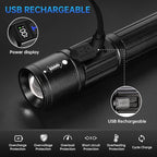 TrixHub Rechargeable Flashlights High Lumens, 5Mode Flash Light - Image 3