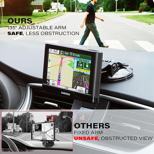 1Zero 2 PCS Adjustable GPS Car Mount - Image 2
