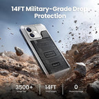 Mitywah Waterproof Case for iPhone 17, Rugged Metal Case - Image 4
