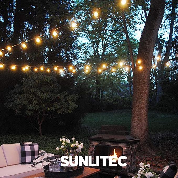Sunlitec Solar String Lights Waterproof LED Indoor/Outdoor Hanging Umbrella - Image 8