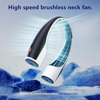 Rohent 2-Pack Hands-Free Neck Fan - 4000mAh USB-C Rechargeable - Image 6