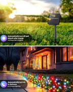Brightown 2 Pack Solar String Lights Outdoor, Each 46Ft 120 LED Solar String - Image 3