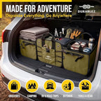 5-Section Extra Large Trunk Organizer – Heavy Duty 1680D Oxford, Collapsible & - Image 4