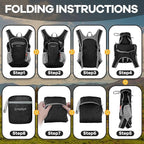 ZOMAKE Ultra Lightweight Packable Backpack 10L, Small Foldable Backpacks Hiking - Image 5