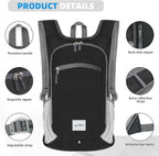 Xgunion Hiking Backpack 10L Small Travel Lightweight Daypack Foldable Hiking - Image 4