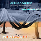 Energeaster 16/3 15 Ft 3 Outlet Extension Cord Outdoor Waterproof, 3 Prong - Image 6