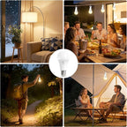 Kimjo 4 Pack Rechargeable Light Bulbs - Image 9