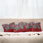 Ambesonne Mandala Throw Pillow Cushion Case Pack of 4, Color Jumble of Lace - Image 6