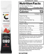 CELSIUS Hydration™ Strawberry Watermelon, Sugar Free Electrolyte Hydration - Image 3