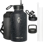 Coolflask 64 oz Insulated Water Bottle by Coolflask