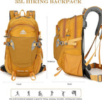 35L Hiking Backpack Detachable Frame Backpack - Image 2