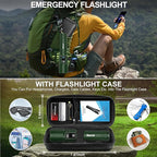 Rechargeable Tactical Flashlights 2000 High Lumens - 5000mAh Super Bright LED - Image 5