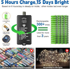 HXWEIYE Rechargeable Fairy Lights - Image 2