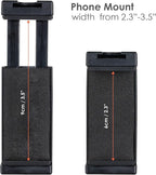 1-Inch Ball Mount with 2.3"- 3.5" Width Phone Holder Combatible - Image 4