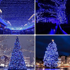 2 Pack 480 LED Solar Chrismas Lights Outdoor, 170 FT Super Long Solar String - Image 2