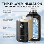 RAYMYLO 64oz Insulated Water Bottle, Triple Wall Vacuum Stainless Steel Water - Image 4