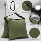 Aimosen 4 Packs Sandbags Military Green Weight Bags - Image 2