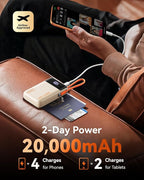 INIU 20000mAh Power Bank, Small Portable Charger, 45W PD Fast Charging Battery - Image 5