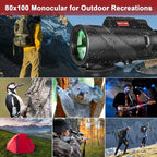 80x100 Monocular Telescope for Smartphones - Image 6