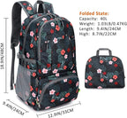 G4Free 40L Lightweight Packable Hiking Backpack, Waterproof Travel Daypack - Image 2