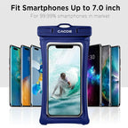 CACOE Universal Waterproof Phone case 2 Pcs-Up to 7.0", Phone Pouch - Image 7