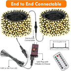 Upgraded 75.8 FT 200 LED Christmas String Lights Outdoor/Indoor, Timer & Memory - Image 8