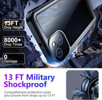 Temdan Compatible with iPhone 13 Case Waterproof, Built-in Screen & Camera - Image 3