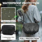 RAINSMORE Camera Bag, DSLR/SLR/Mirrorless Small Camera Sling Bag Waterproof - Image 5