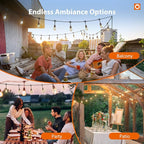 addlon 100FT Outdoor String Lights - Image 8