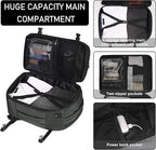 ECOHUB Travel Backpack 18x14x8 Spirit Airlines Personal Item Bag Carry On - Image 5