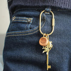 CMVFYL Gold Brass Key Rings, Purse Bag Charms - Image 8