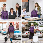 LOVEVOOK Laptop Backpack for Women Teacher Doctor Nurse Bags Work Backpack - Image 5
