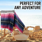 Hydration Nation Authentic Extra Large Mexican Blanket - Image 5