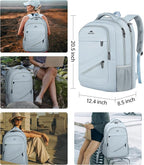 MATEIN 18 Inch Laptop Backpack for Women, TSA Approved Laptop Rucksack Large - Image 6