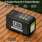 GENSROCK Portable Power Bank, 000mAh Portable Laptop Charger - Image 4