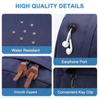 Backpack for Men Women, VASCHY Classic Water-resistant Lightweight Travel - Image 4