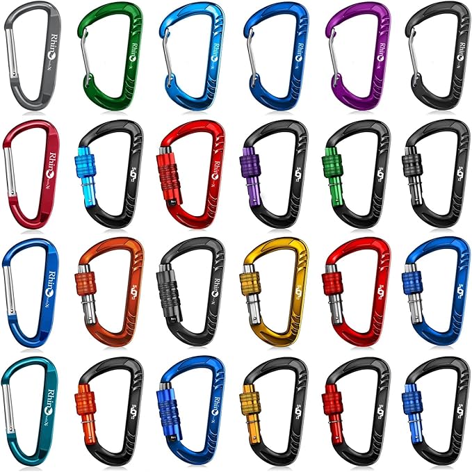 Rhino Produxs 12kN Heavy Duty Carabiner Clips, - Image 5