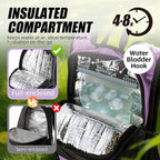 Hydration Pack Backpack, Insulated Hiking Water Backpack - Image 3