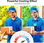Portable Fan 4000mAh Rechargeable, 4 Speeds 13000RPM Strong Airflow, Personal - Image 5