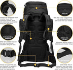 Mardingtop 60L Military Internal Frame Backpack - Image 5