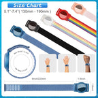 Waterproof Bracelet for Airtag Kids 2 Pack, Soft Nylon Hidden Air Tag Wristband - Image 7