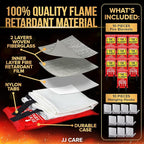 JJ CARE Fire Blanket – 10 Packs - Image 2