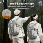 16L Small Hiking Backpack, CROSSGEAR Lightweight Waterproof Foldable Backpack - Image 4