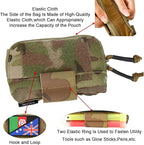 Tactical Molle Admin Pouch Chest Rig Small Molle Chest Pouch Utility MOLLE/Belt - Image 4