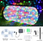 Solar Rope Lights, 2 Packs Total 132ft 400LED Solar String Lights, 8 Modes - Image 5