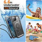 Cozycase for iPhone 15 Waterproof Shockproof Dustproof Case - Image 3
