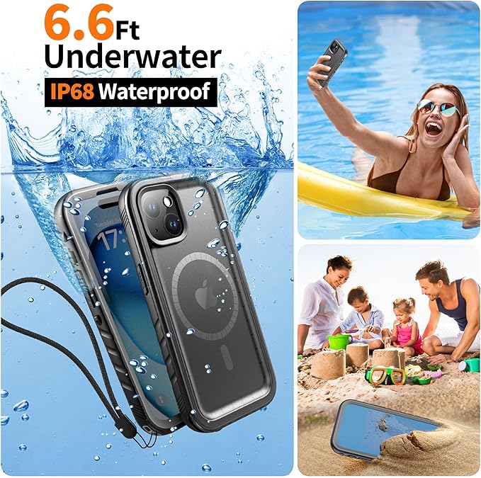 Cozycase for iPhone 14 Waterproof Shockproof Dustproof Case - Image 3