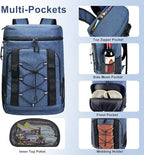 33 Cans Insulated Backpack Cooler - Image 2