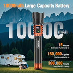 Wdtpro Rechargeable LED Flashlights High Lumens, Super Bright 90, 000LM - Image 3